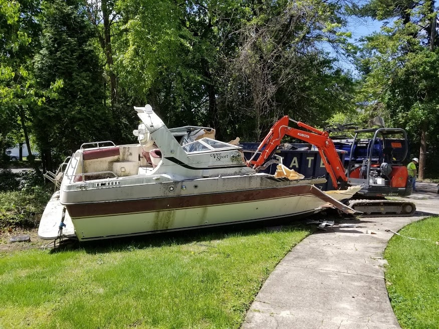 The Best Most Affordable Boat Removal Service A Enterprises