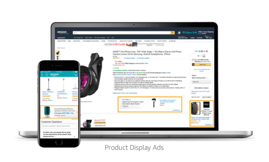 Amazon PPC Product Display Ads