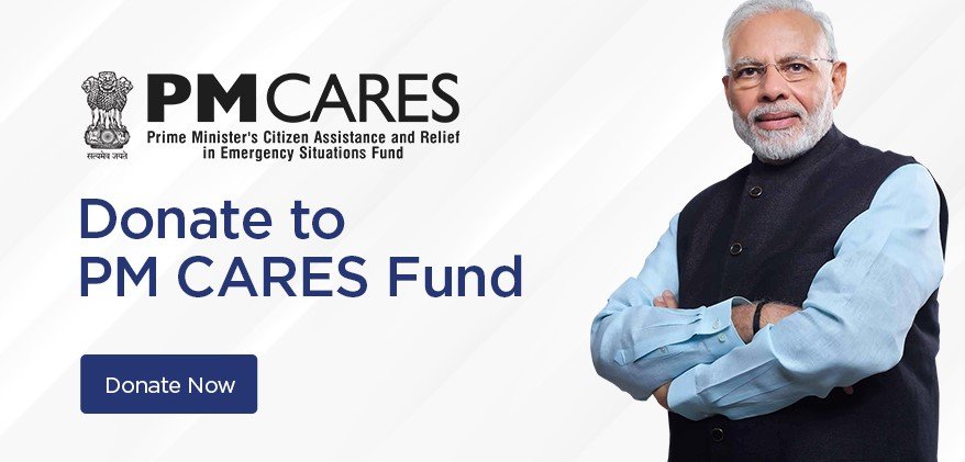 Donate to PM Cares Fund