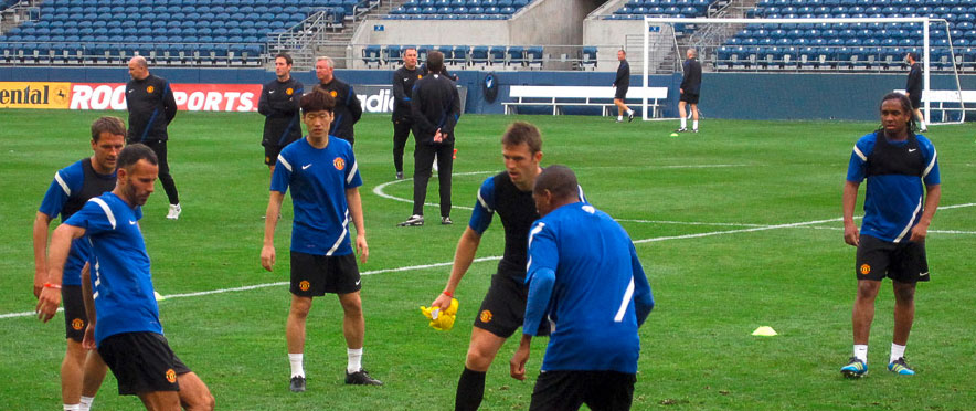Manchester United Training