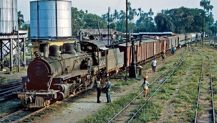Ferrocarril en Puerto Barrios