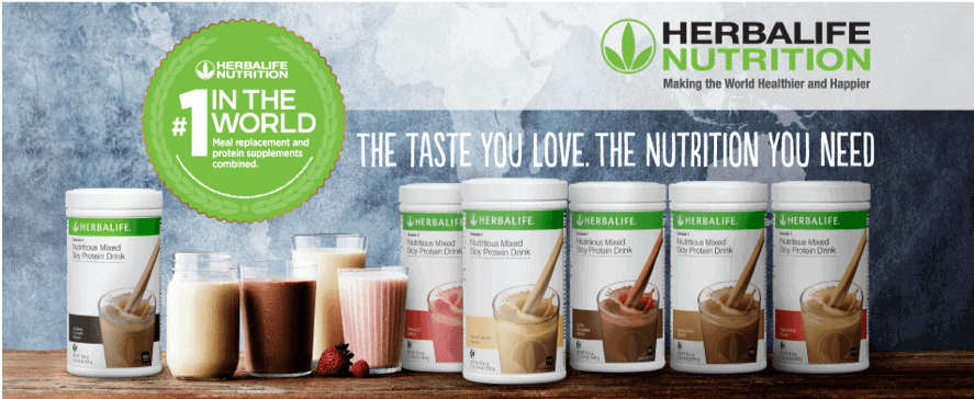 Herbalife is the number 1 meal replacement plan