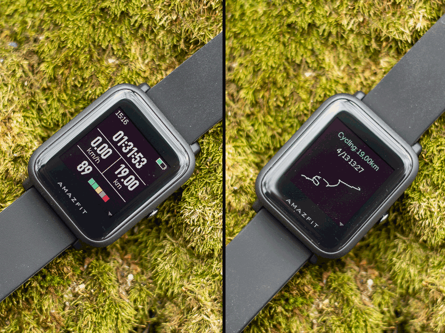 Огляд смарт-годинника Amazfit BIP – мій відгук і біговий/вело тест 6 Велопокатушка с Amazfit BIP