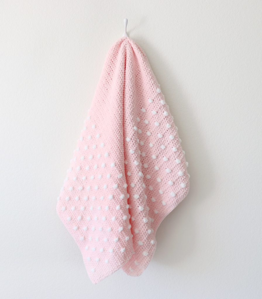Crochet Polka Dot Ends Blanket