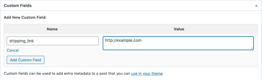 Saving the custom field to the WooCommerce order