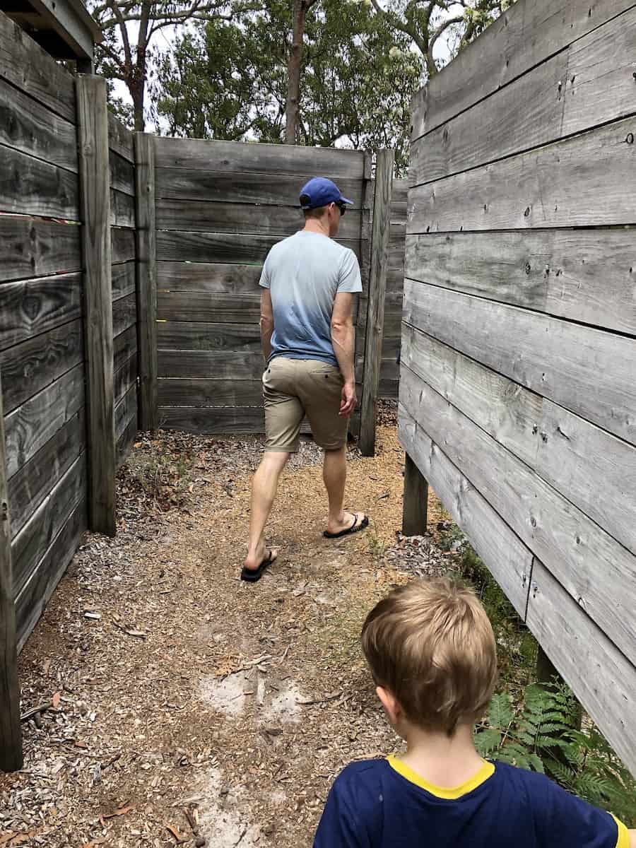 Toboggan Hill Park Maze