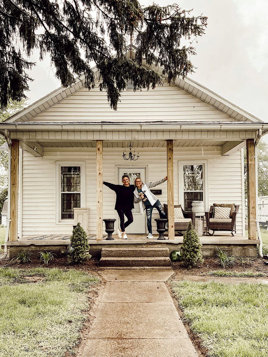 SIMPLE RUSTIC COLUMN MAKEOVER IDEAS AFTER