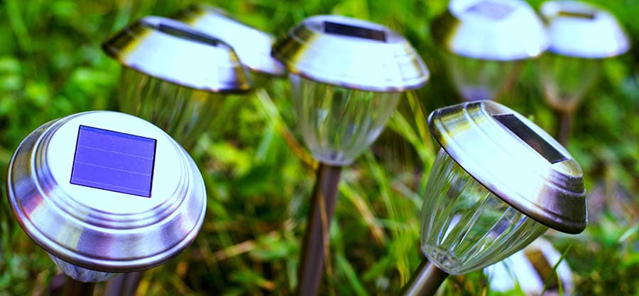 Solar Powered Lawn or Garden Lights