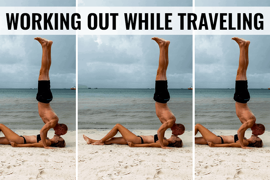 working out while traveling