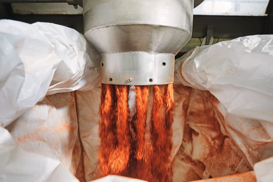 Fotografo reportage industriale alimentare cannamela spezie e condimenti