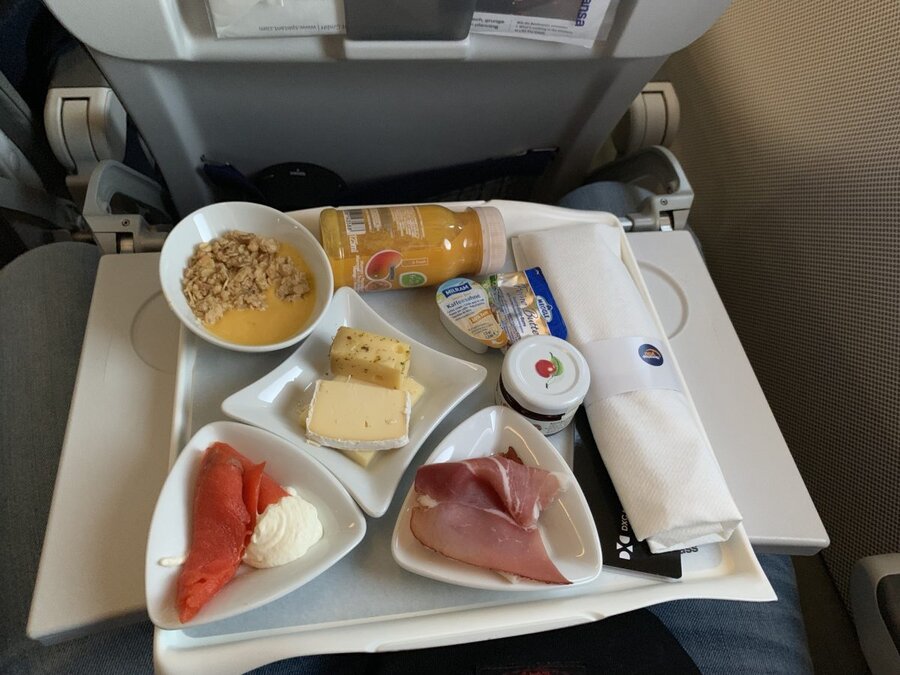 Lufthansa Business Class von Frankfurt nach Oslo Lufthansa Business Class