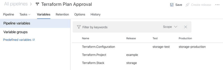Include Terraform Plan Approval In Azure Devops Release Pipeline