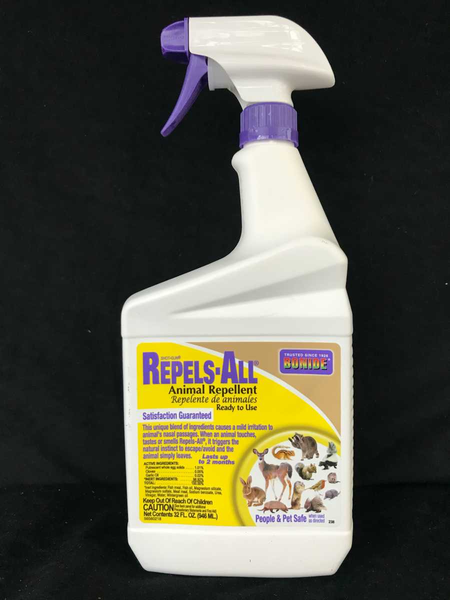 RepelsAll Animal Repellent Ready to Spray 32oz Chuck Hafner's