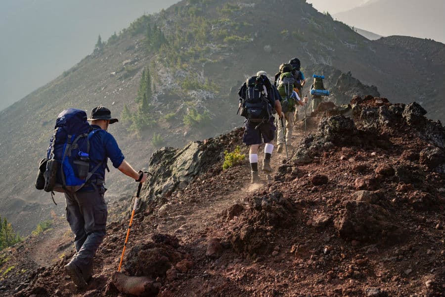 hikers