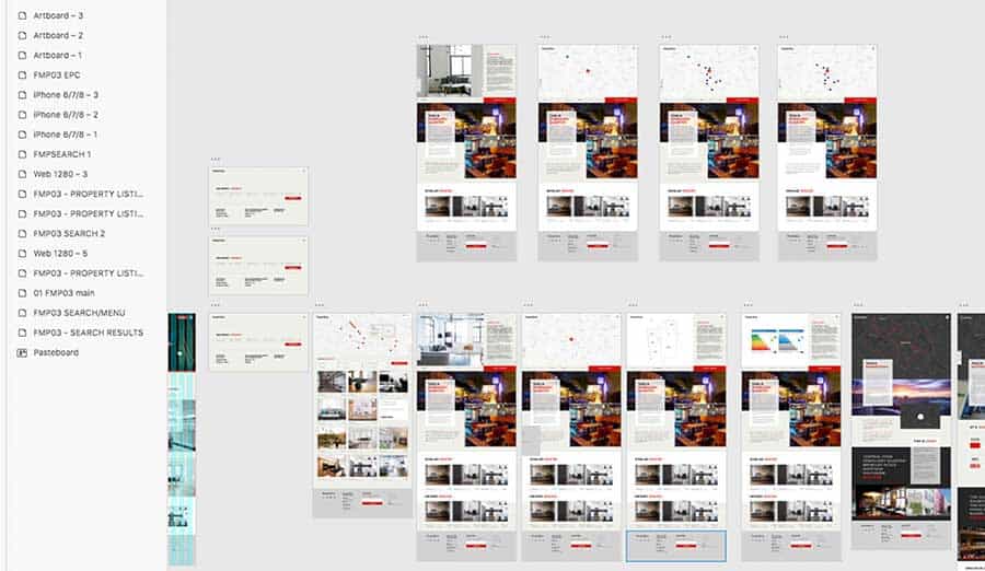 Website Redesign Prototype Creative Tweed