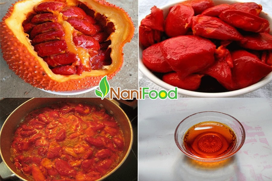 Tự làm dầu gấc nguyên chất đơn giản tại nhà