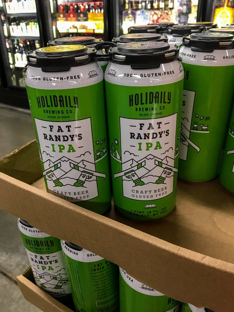 Fat Randy's IPA, a gluten-free IPA, is available in cans from Holidaily Brewing Co.