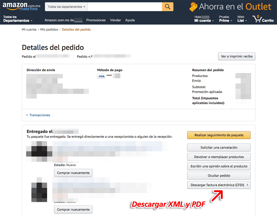 AMAZON FACTURACION 8