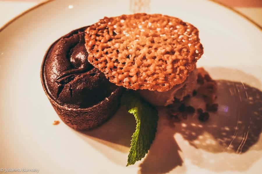Chocolate Fondant - Bob Bob Ricard Review Dinner