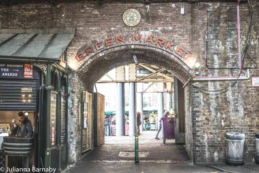 Entrance to the Green Market