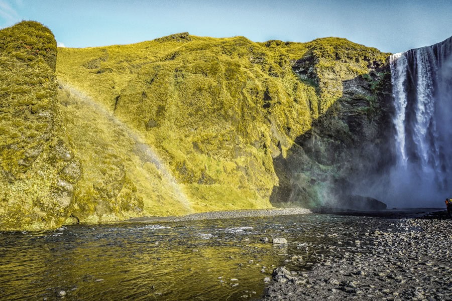 Skogafoss 18 Iceland waterfalls that need to be seen to be believed. Photography hotspots, beautiful landscapes - don't miss them on your next trip. Complete with a map! #landscapes #photography #europe