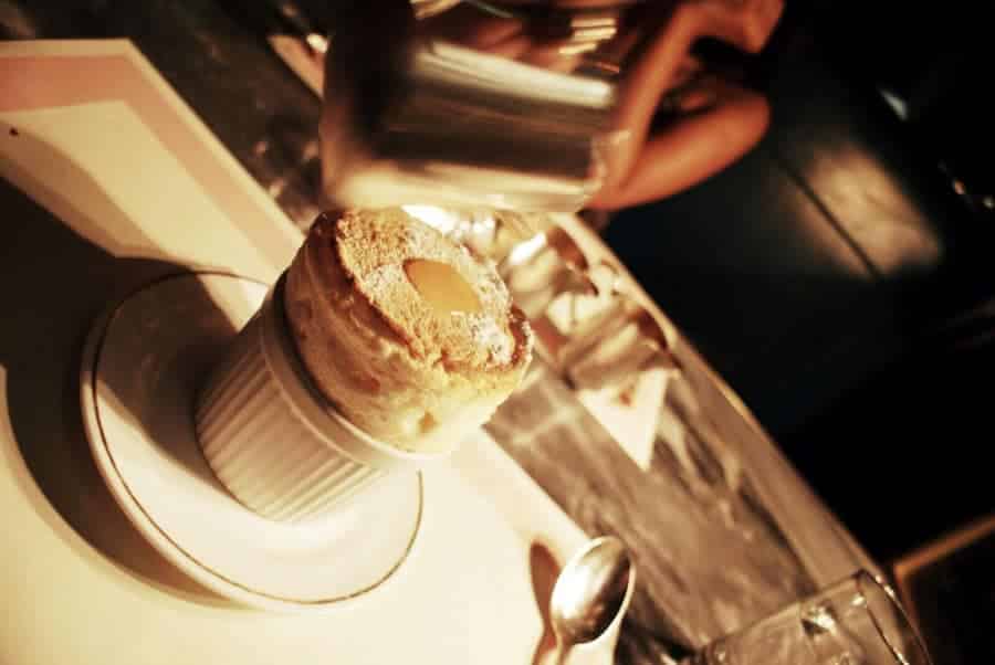 Souffle at Bob Bob Ricard