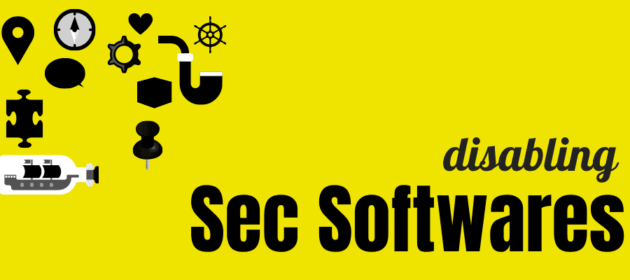 disable software disabling softwares