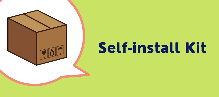 xfinity self installation kit