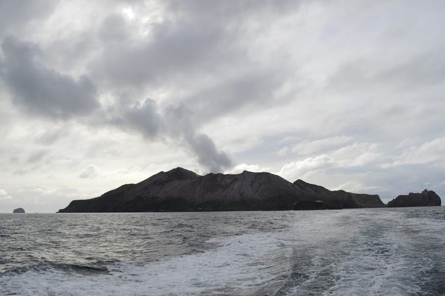White Island from afar