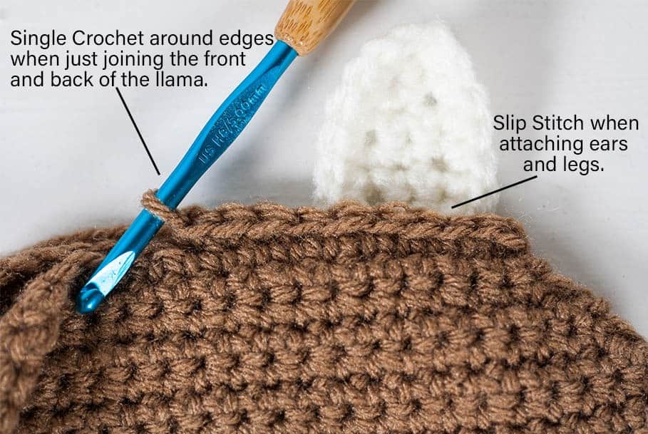 Make a crochet llama that is just adorable. It can be made with worsted weight yarn or blanket yarn. Free crochet pattern with instructions photos.