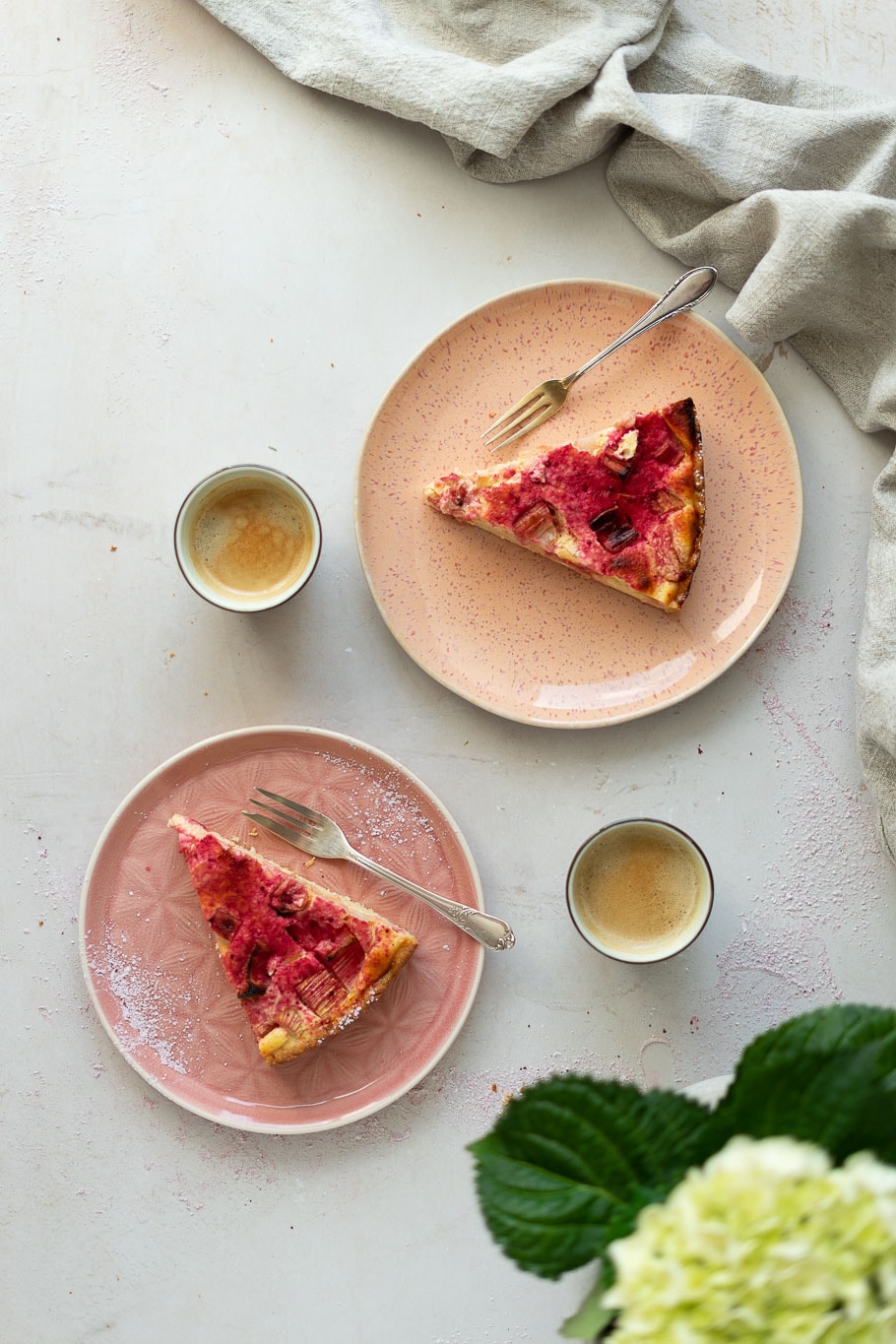 Omis Rhabarberkuchen
