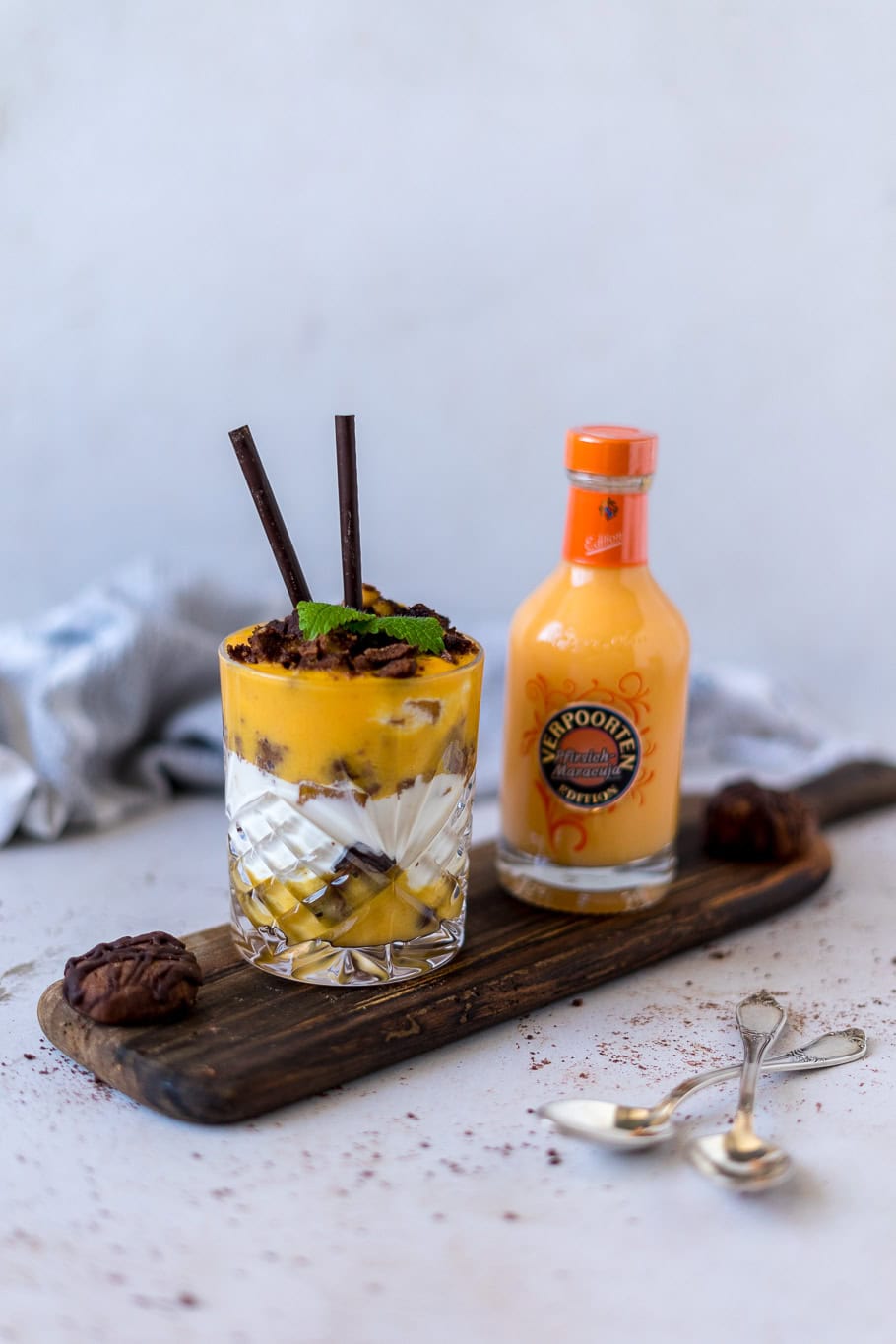 Fruchtiges Eierlikör-Tiramisu-Trifle