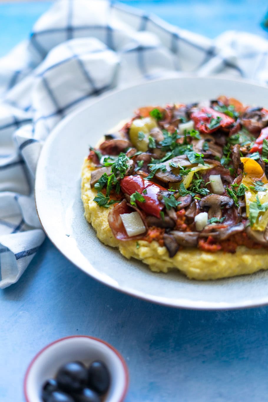 Manchego-Polenta