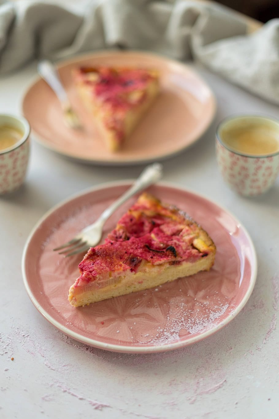 Omis Rhabarberkuchen