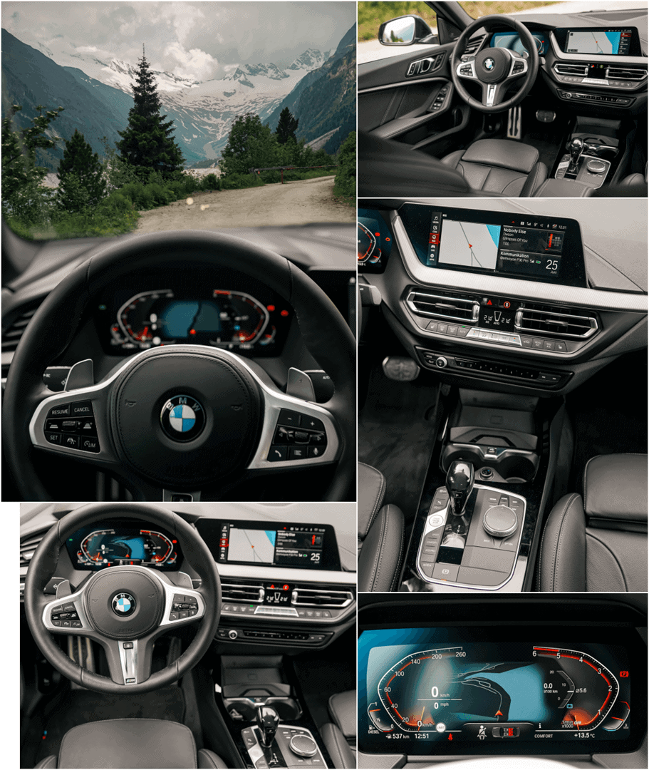 BMW Live Cockpit Professional mit 10,25" Instrumentendisplay & 10,25" Control Touch Display im 2er Gran Coupé