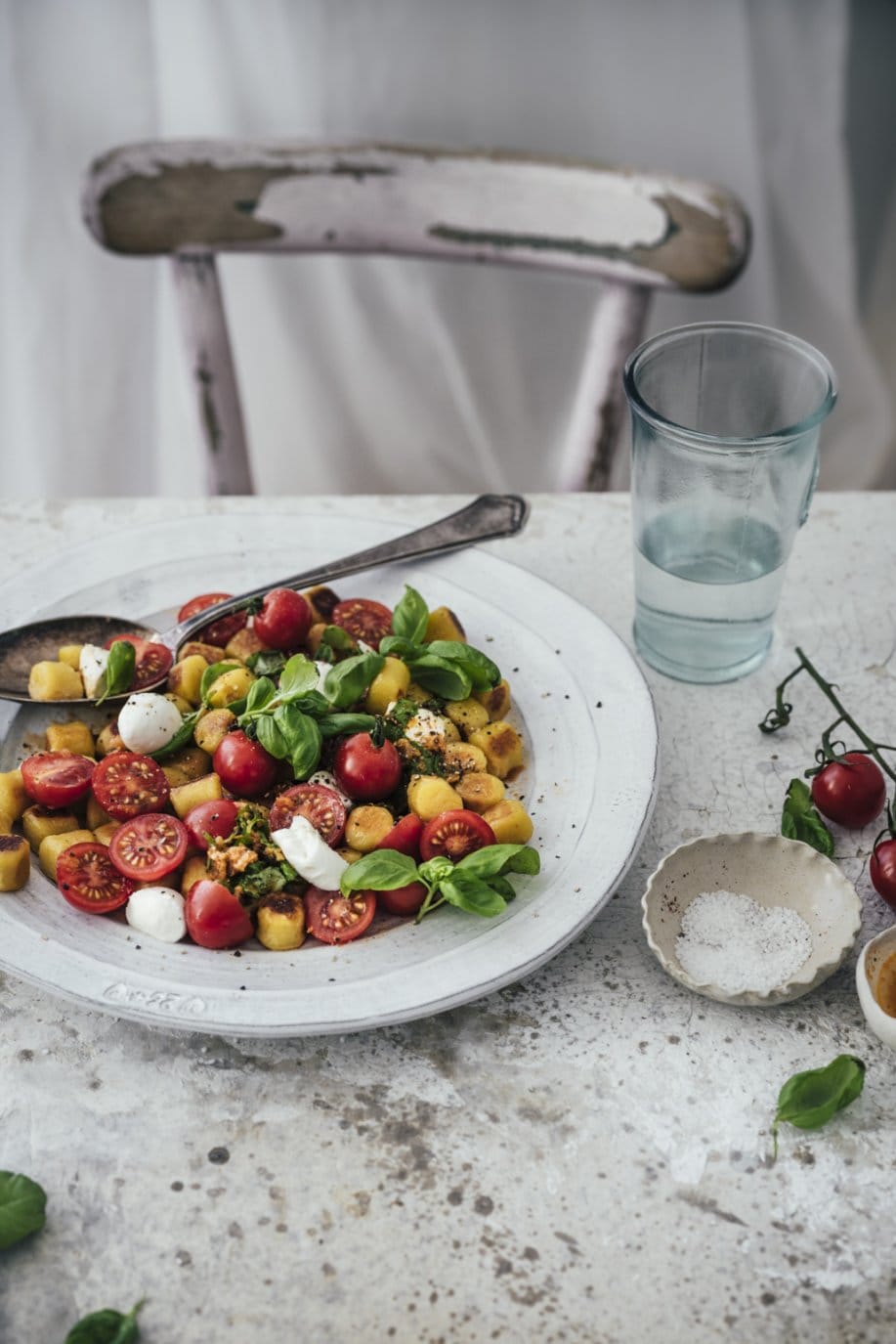 Gnocchi Salat alla Caprese