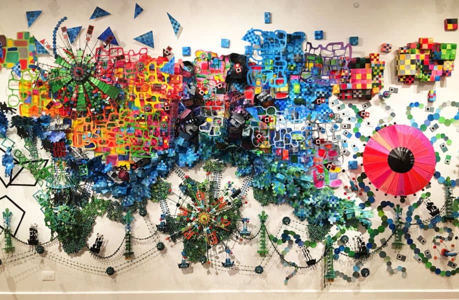 Meteorological Data Visualized as Mixed Media Sculptures by Nathalie Miebach 1 Mixed Media