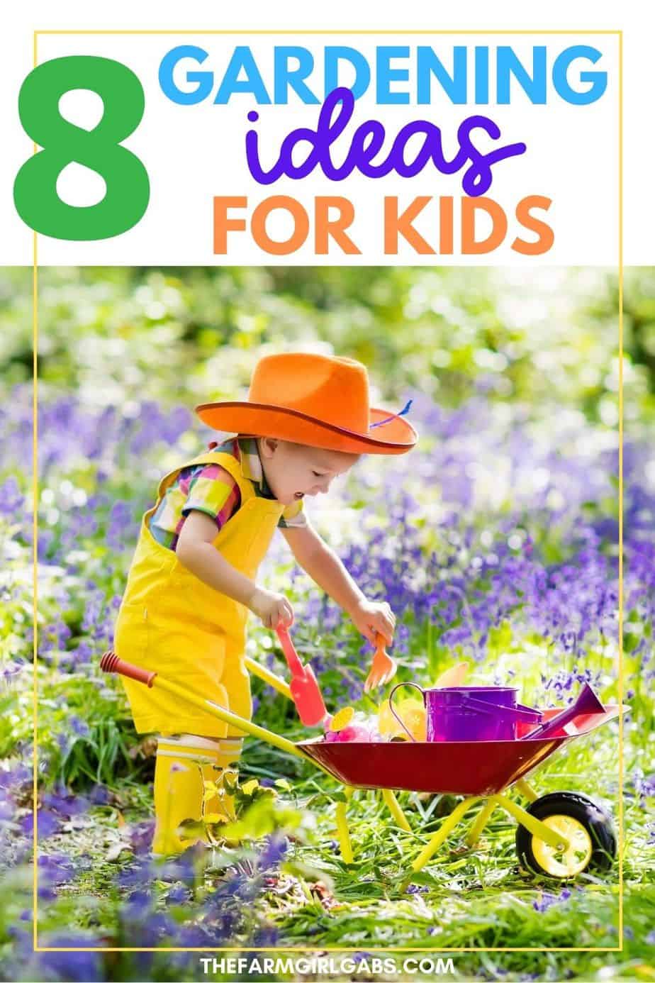 Gardening is a fun family activity. These DIY garden ideas for kids are a fun way to let kids dig in and start growing a garden. The Eight themed garden ideas for kids is a fun activity. Check out these helpful gardening tips to grow a beautiful garden.