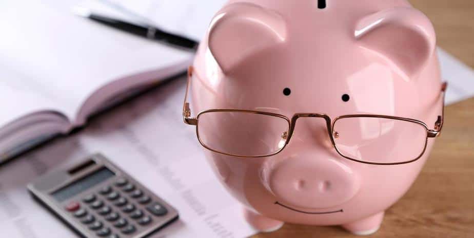 The sum from pig moneybox is enough for buying a home gym equipment
