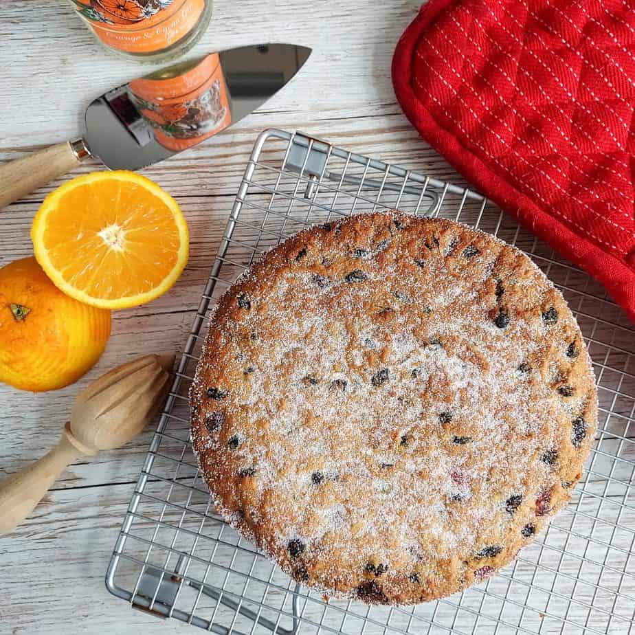 Orange and coconut cake for the Perfect Spring Desserts round up