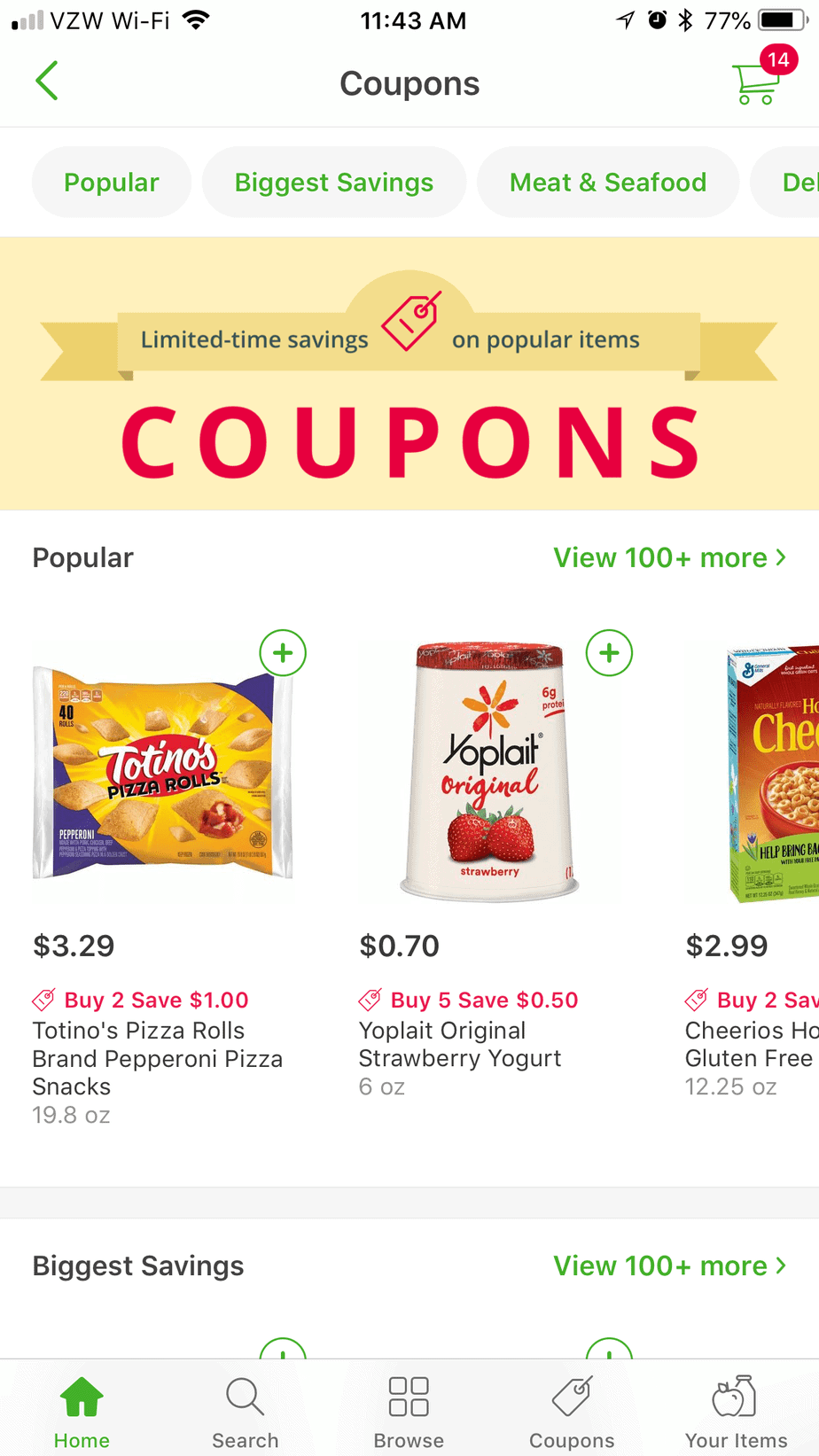 can you use coupons with instacart