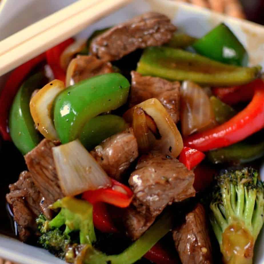 pepper beef stir fry recipe Spicy beef & pepper stir-fry recipe – Life ...