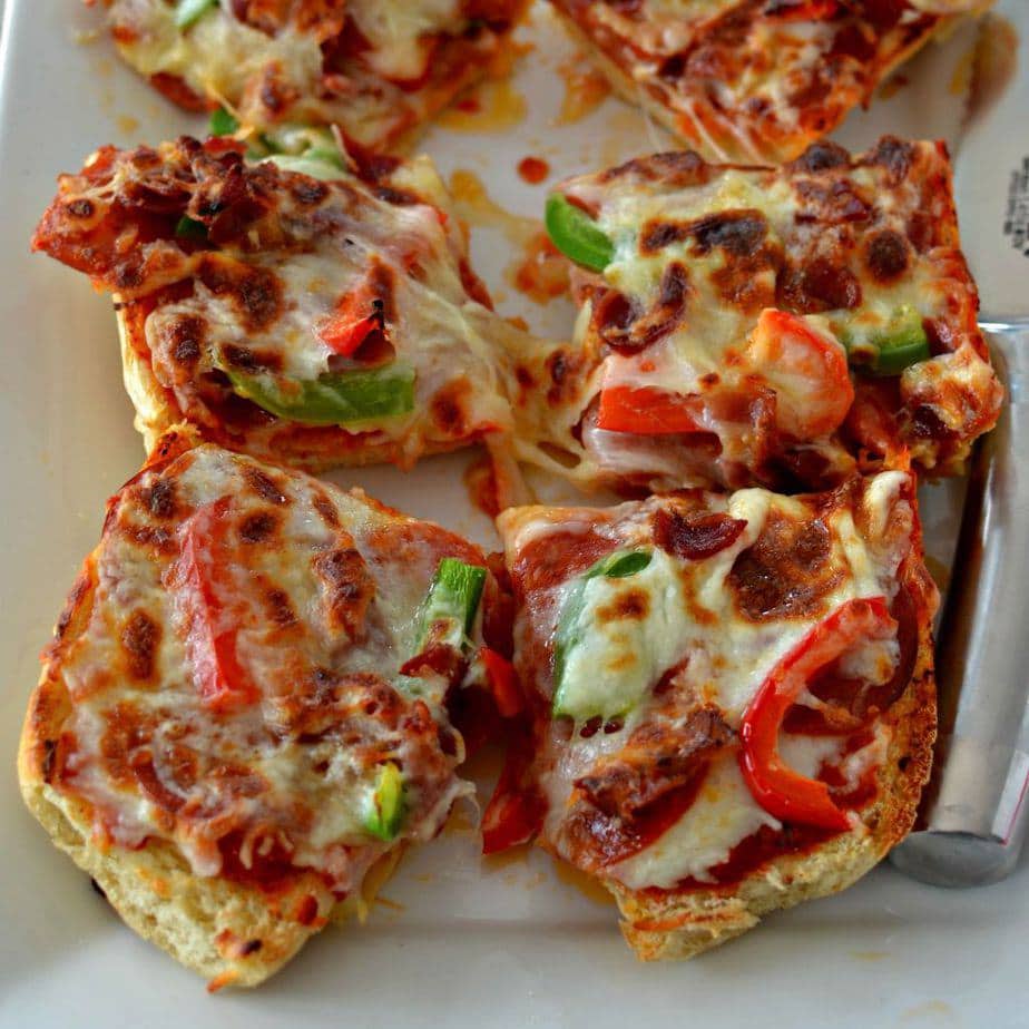 French Bread Pizza A Super Easy Quick Family Friendly Meal