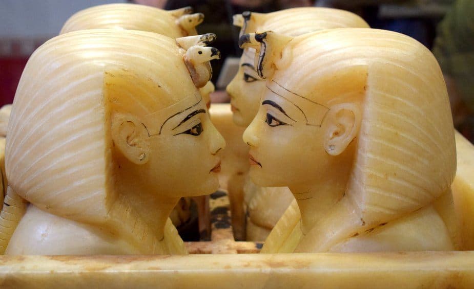 King Tut's canopic jars cairo museum