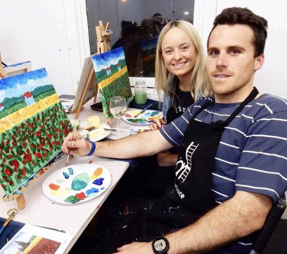 paint and sip in Melbourne