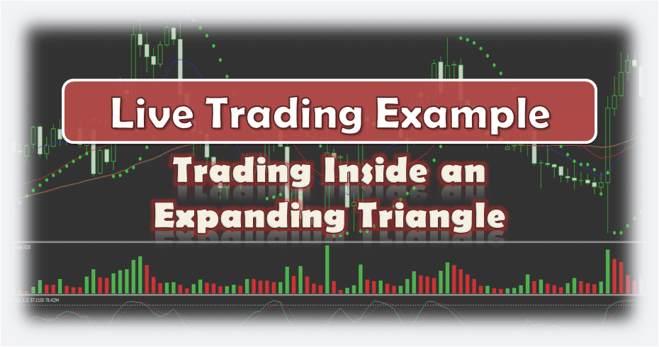 Trading Inside an Expaning Triangle - Live Forex Trading Example
