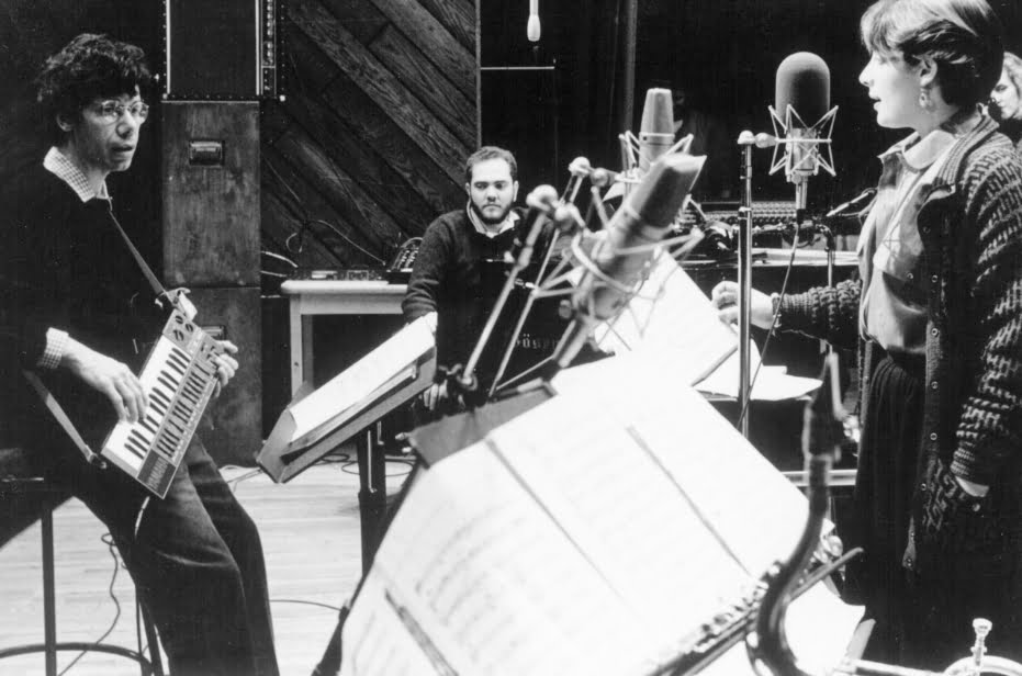 Chick Corea in electric jazz Recording Session