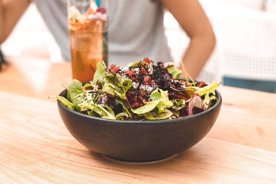 10 Delicious Breakfast Spots For The Best Brunch In Brisbane 1 L Beetroot Breakfast Bowl at Industry Beans Newstead, best brunch in Brisbane
