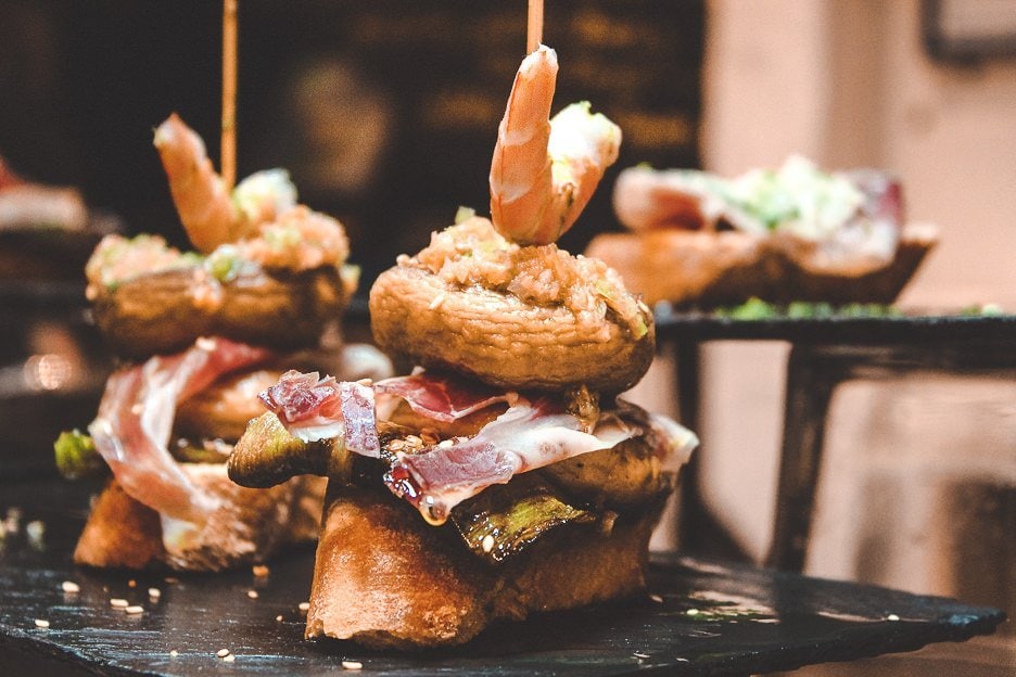 12 Bucket List Destinations The Best Hidden Gems in Europe for 2020 9 L Delicious layered pintxos in San Sebastian, Spain