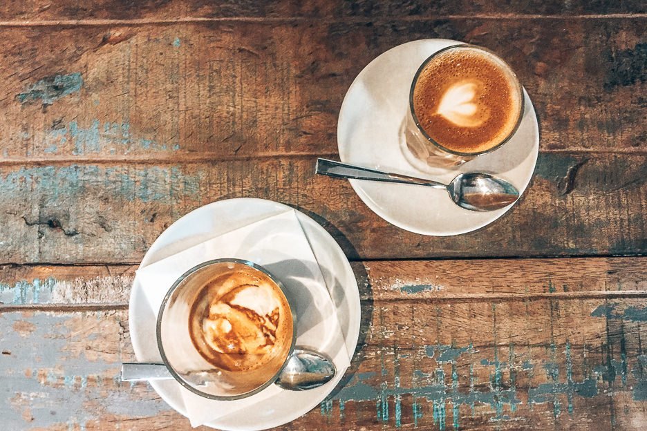 6 Amazing Third Wave Coffee Shops in Prague 6 L Latte & affogato at Můj šálek kávy, Prague